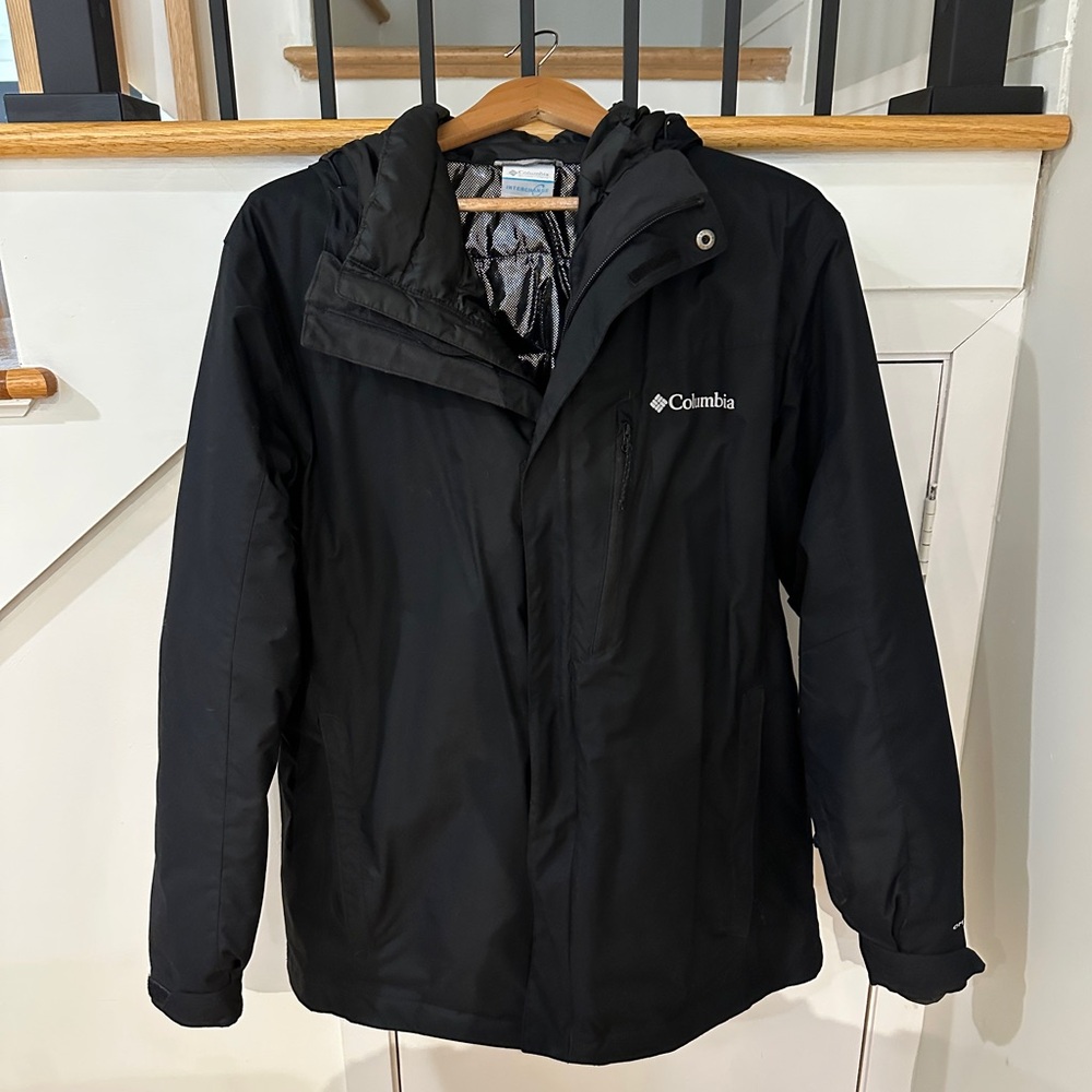 Columbia Black Whirlibird Interchange Jacket
